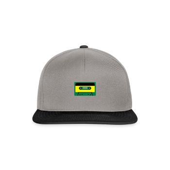 kassette - Snapback Cap - Graphit/Schwarz - Vorne