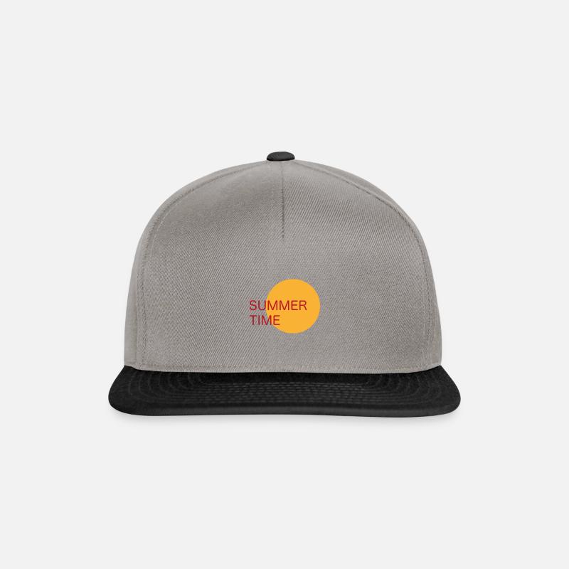 Summer Time - Snapback Cap - Graphit/Schwarz