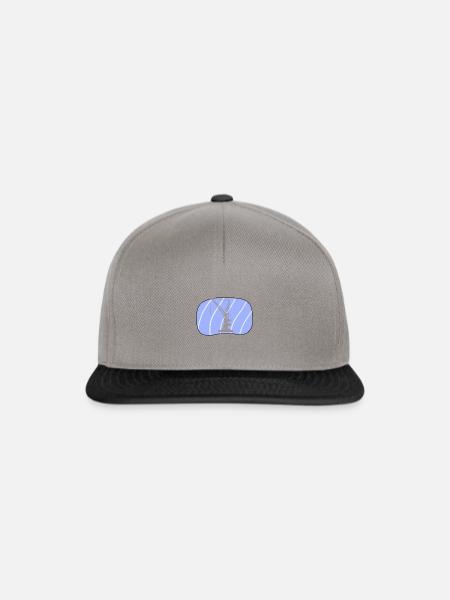 Kran Bauherr - Snapback Cap - Graphit/Schwarz