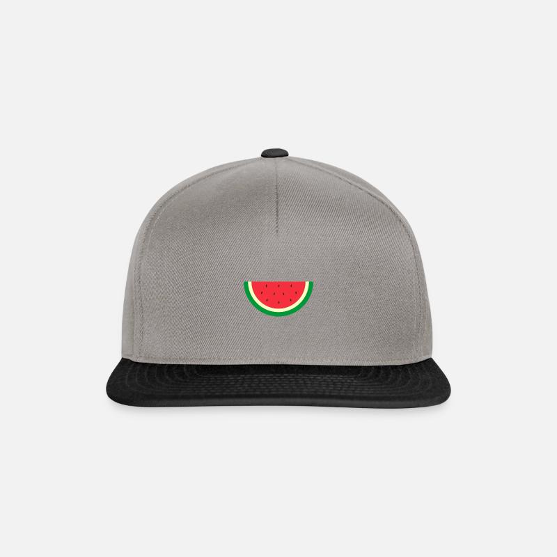 Melone - Snapback Cap - Graphit/Schwarz