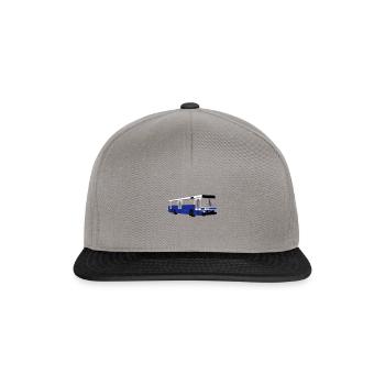 Helsinki Stadtbus - Snapback Cap - Graphit/Schwarz - Vorne