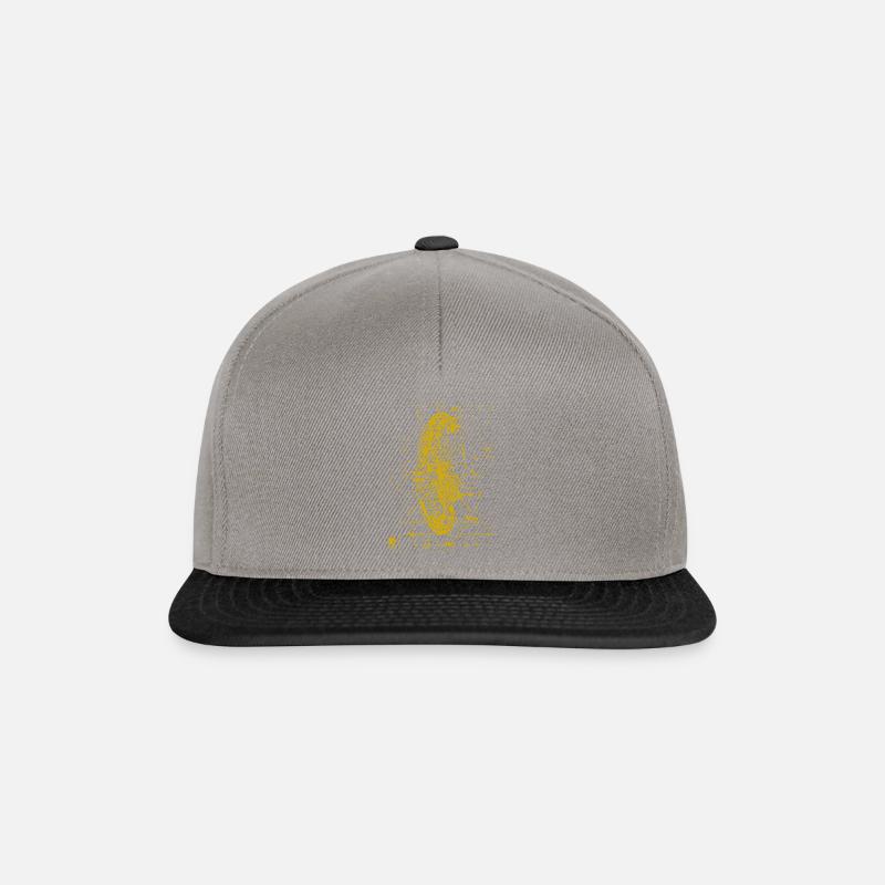 Abstrakt - Snapback Cap - Graphit/Schwarz