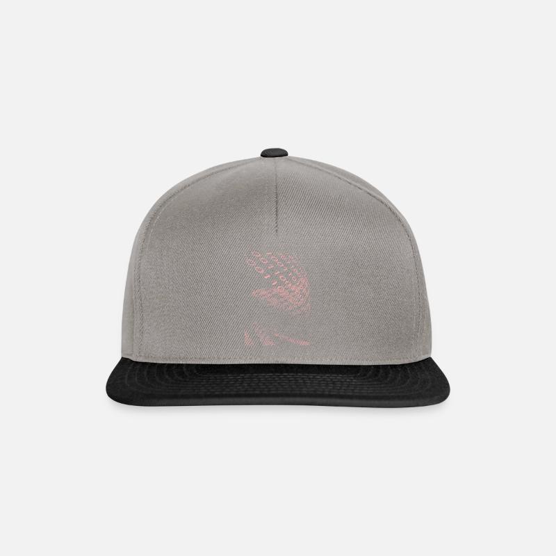 abstrakt Binär - Snapback Cap - Graphit/Schwarz