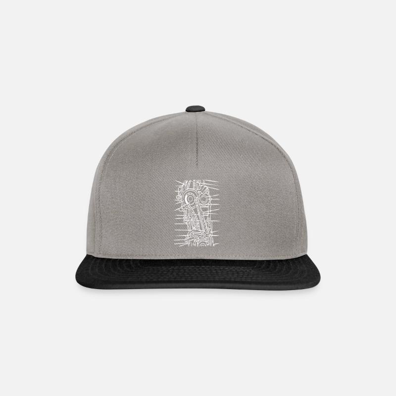 machine - Snapback Cap - graphite/black