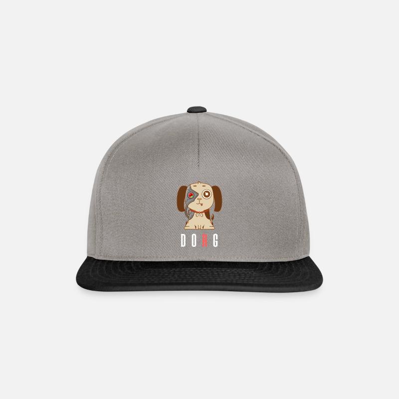 Dorg - Trekkies - Geschenkidee - Snapback Cap - Graphit/Schwarz