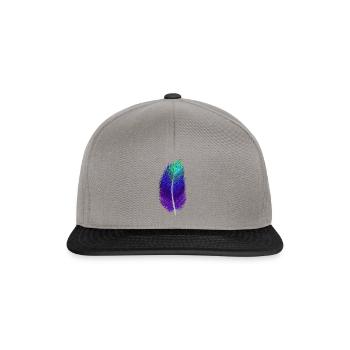 Galaxy Feder - Snapback Cap - Graphit/Schwarz - Vorne
