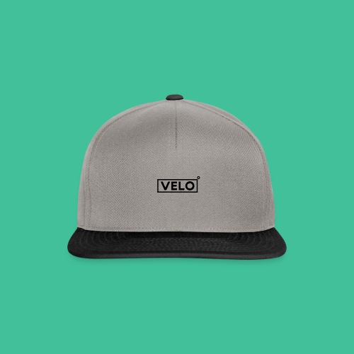 Velo Icon Blk - Long Sleeve Baseball Shirt W/N Clr - Snapback Cap