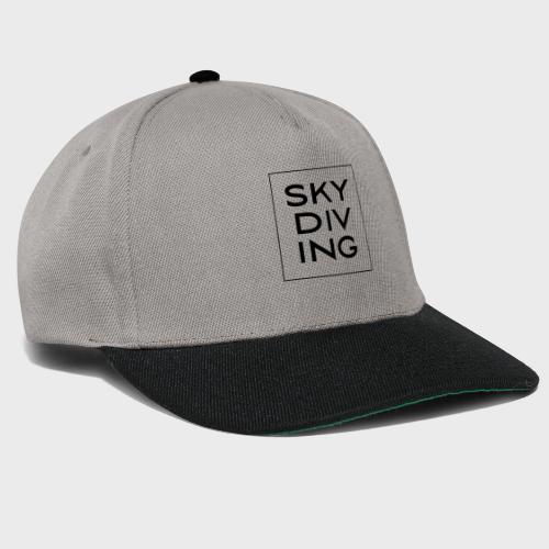 SKY DIV ING Black - Snapback Cap