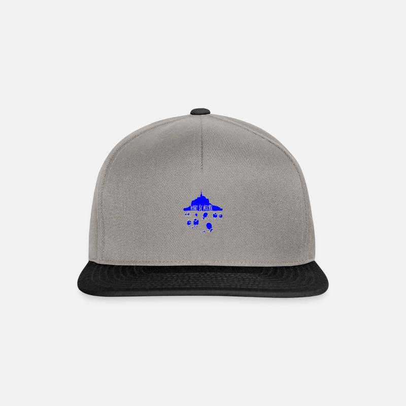 MONT SAINT MECHIL - Casquette snapback - gris graphite/noir