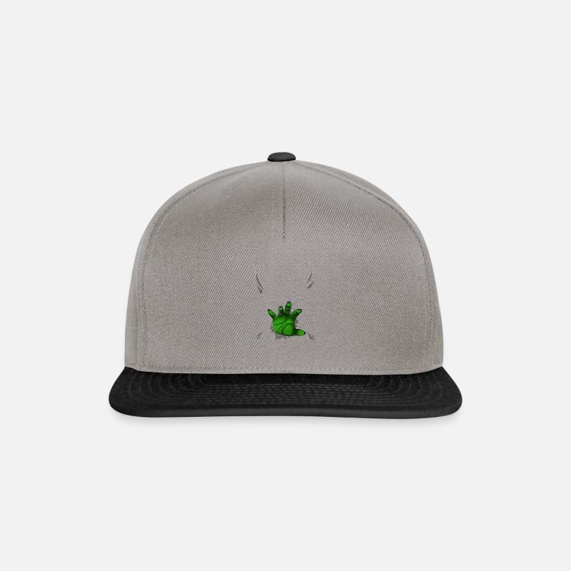 Haupt-Hulk - Snapback Cap - Graphit/Schwarz