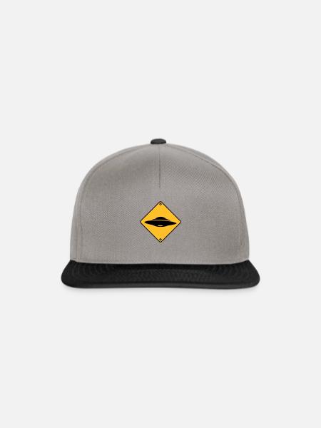 ovni - Casquette snapback - gris graphite/noir