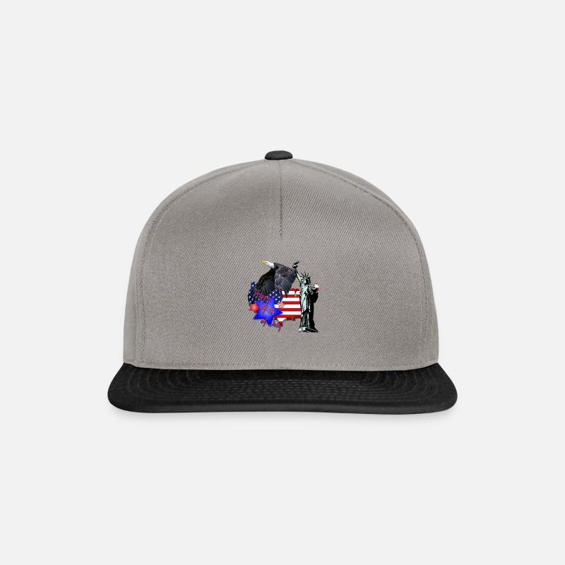 Independence Day - Snapback Cap - graphite/black