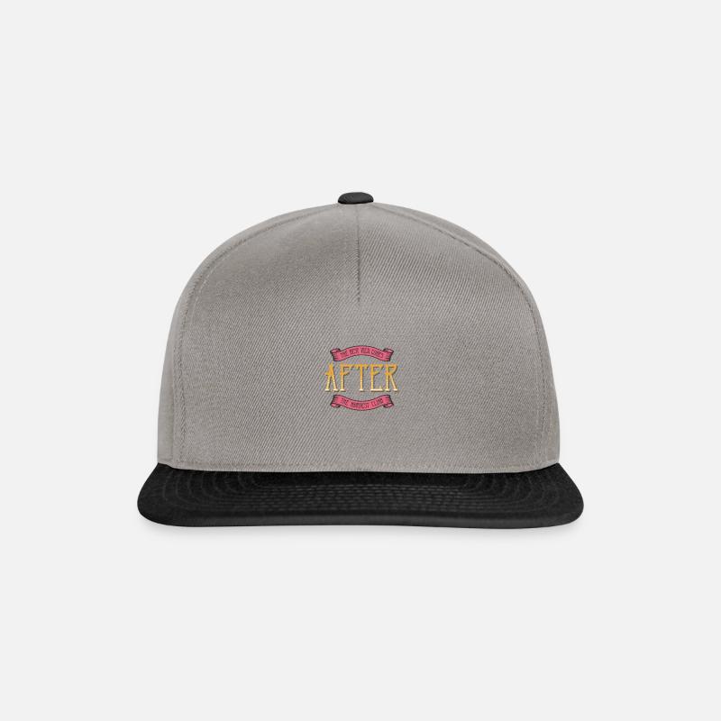 Montée difficile - Casquette snapback - gris graphite/noir
