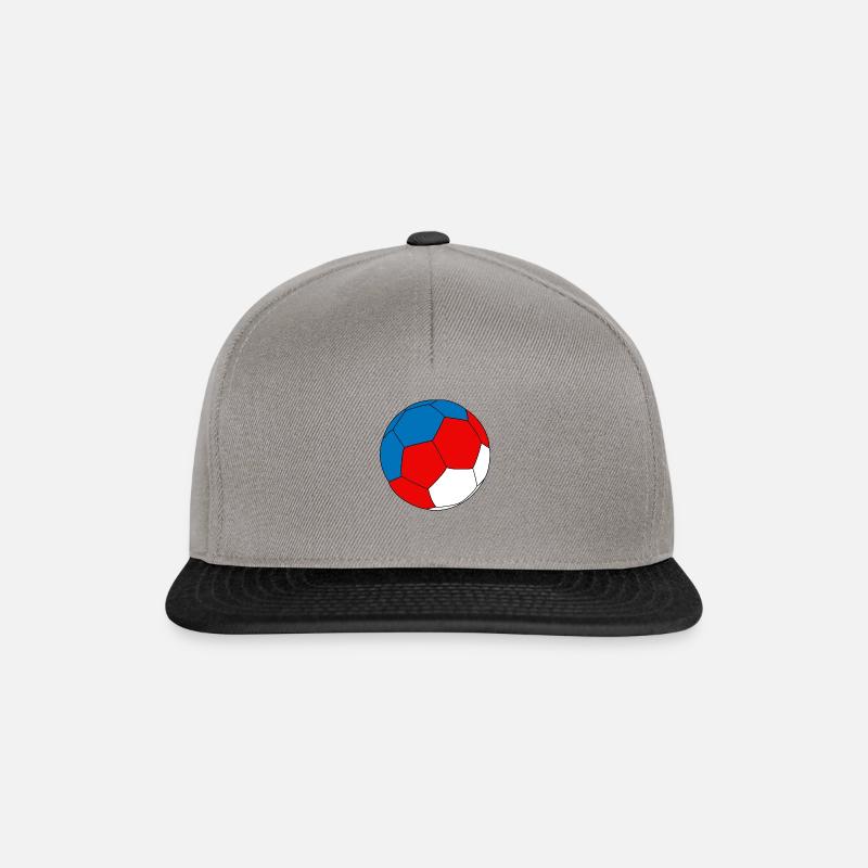 Serbski bul sorbischer Ball - Snapback Cap - Graphit/Schwarz