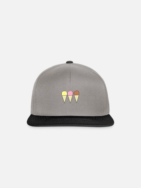 Eis - Snapback Cap - Graphit/Schwarz