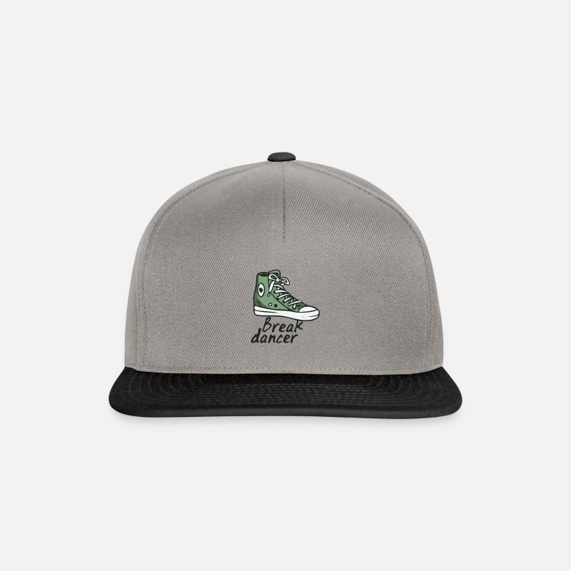 Breakdance - Snapback Cap - Graphit/Schwarz