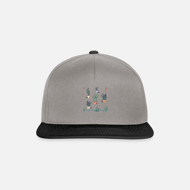 conception de test sprd 48 1 - Casquette snapback - gris graphite/noir