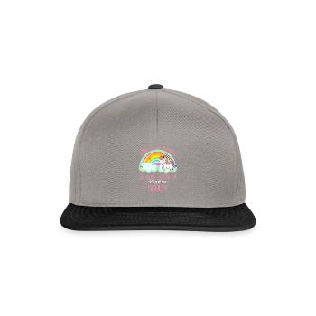 EVJF Humour Drôle Jeune Fille Future Mariée Tee - Casquette snapback - gris graphite/noir - Devant