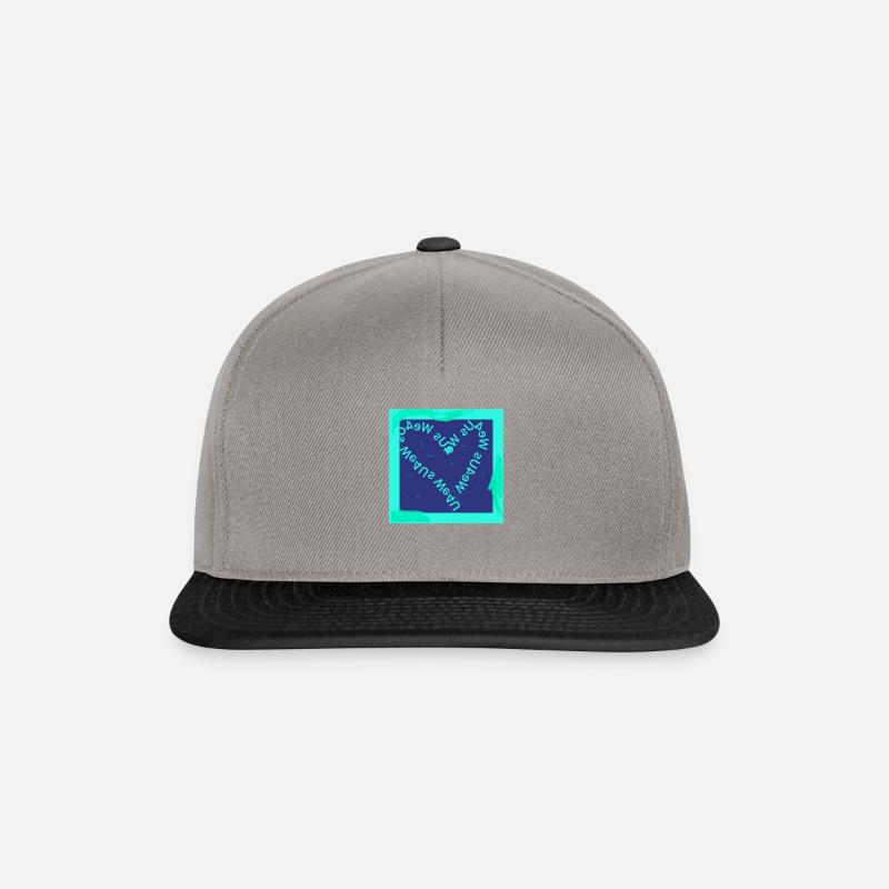 99455B64 5BEE 4E1C AB55 63B70DE7DFD3 - Snapback Cap - Graphit/Schwarz