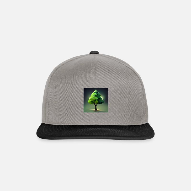 Origarbre - Snapback Cap - Graphit/Schwarz