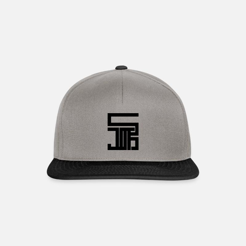 Name logo <> Justus - Snapback Cap - graphite/black