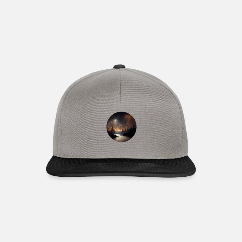 Rettet die Wälder - Snapback Cap - Graphit/Schwarz