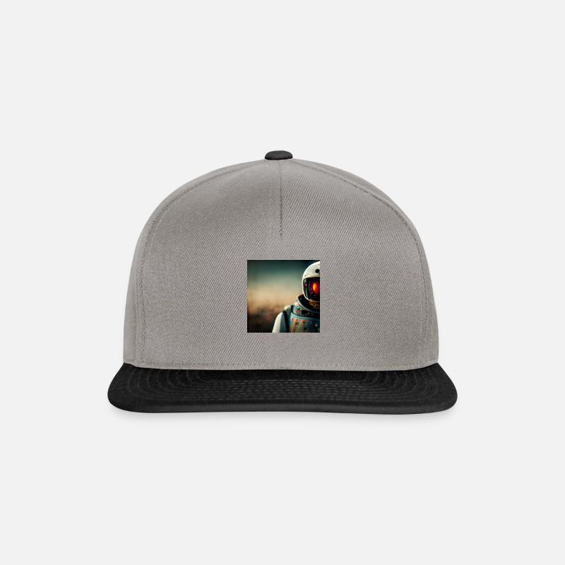 Astronaut - Snapback Cap - Graphit/Schwarz