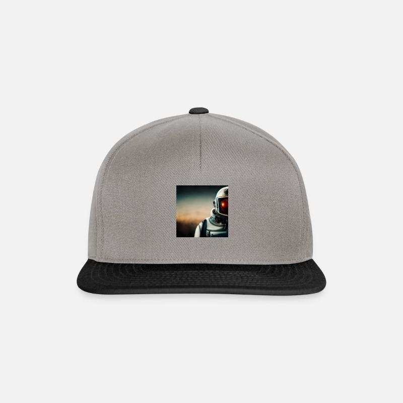 Astronaut - Snapback Cap - Graphit/Schwarz