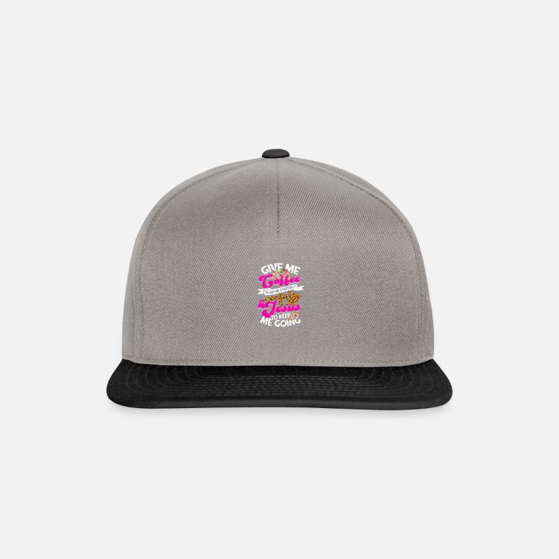 Sous Vide Everything - Pizza - Snapback Cap - Graphit/Schwarz