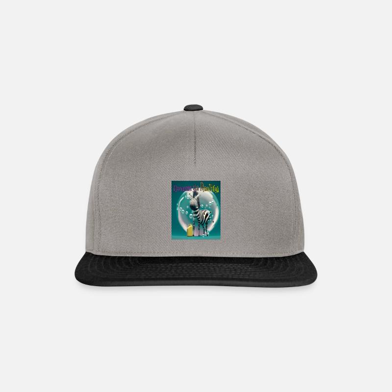 Dream ya Reality - Snapback Cap - graphite/black