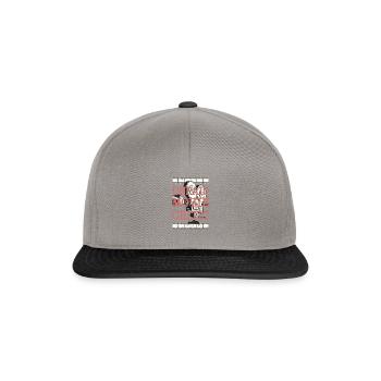 Unpaid movie critic - movie - Snapback Cap - graphite/black - Front