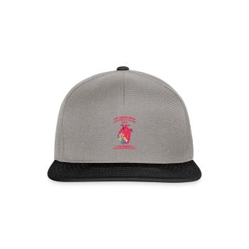 Vous ne savez jamais à quel point vous êtes fort jusqu’à ce que vous - Casquette snapback - gris graphite/noir - Devant