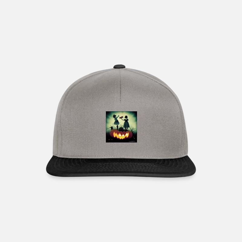 Die Hexen an Halloween - Snapback Cap - Graphit/Schwarz
