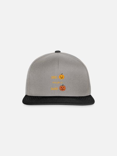 Süßes saures - Snapback Cap - Graphit/Schwarz