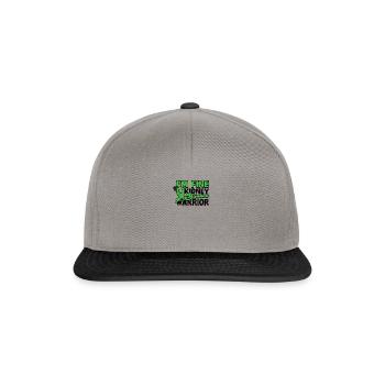 Im fine Kidney Disease Warrior - fighter - Snapback Cap - graphite/black - Front