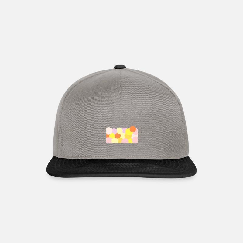BONHEURS-BECHER - Snapback Cap - Graphit/Schwarz