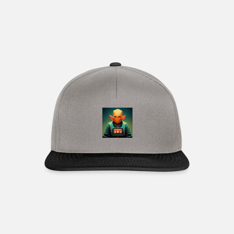 Lucky Gamer - Snapback Cap - Graphit/Schwarz