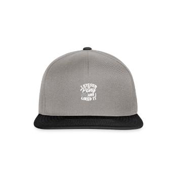I kissed a pony and I liked it - horse - Snapback Cap - graphite/black - Front