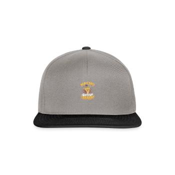 Nacho Average Librarian - Buchliebhaber - Snapback Cap - Graphit/Schwarz - Vorne