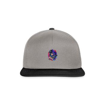 Astronaute DJ - astronaute - Casquette snapback - gris graphite/noir - Devant