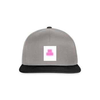 Sag Gruß - Snapback Cap - Graphit/Schwarz - Vorne