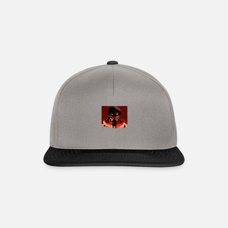 Underground : l’art expérimental non conventionnel - Casquette snapback - gris graphite/noir