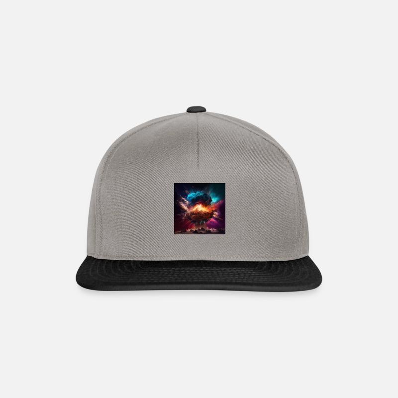 Limitl3ss Univers Blast - Snapback Cap - Graphit/Schwarz