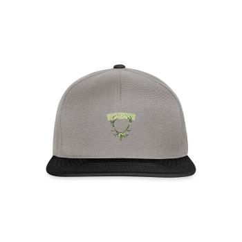 Jagd, Jäger und Jungjäger - Snapback Cap - Graphit/Schwarz - Vorne