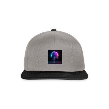 Brain - Snapback Cap - Graphit/Schwarz - Vorne