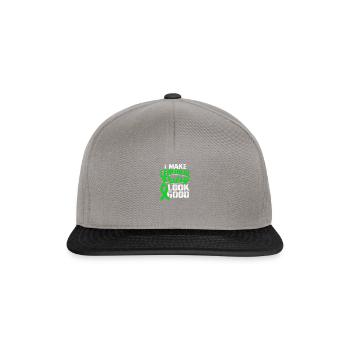 I make cerebral palsy look good - cerebral palsy - Snapback Cap - graphite/black - Front