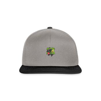 An avocado a day keeps the doctor away - Avocado - Snapback Cap - graphite/black - Front