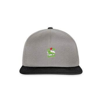 I Love My Iguana - Reptile - Snapback Cap - graphite/black - Front