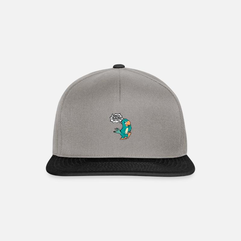 Parrots, the ultimate conversation starters - - Snapback Cap - graphite/black