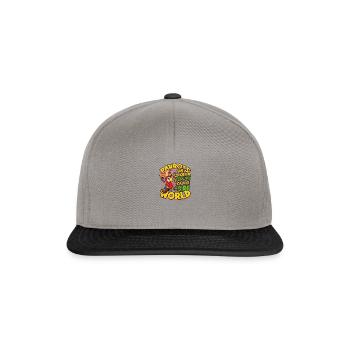 Parrots, the colorful clowns of the bird world - - Snapback Cap - graphite/black - Front